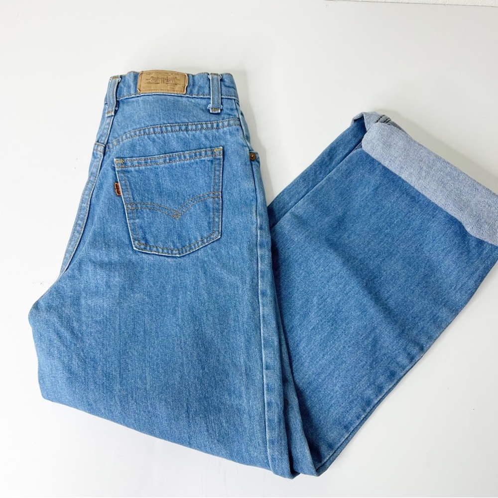Vintage Levi’s orange tab high waisted mom cropped jeans